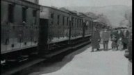 Прибытие поезда на вокзал Ла-Сьота (1896)