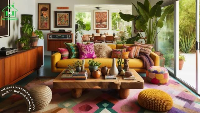 Теплый интерьер в бежевых и зеленых тонах фото идеи для вдохновения (56)