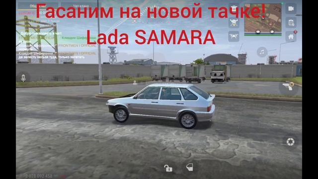 в MadOut2 на Lada Samara