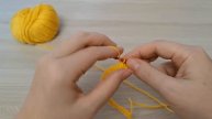 Шикарный узор крючком в технике тунисского вязания