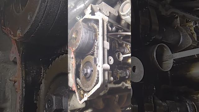 Как снять ГБЦ, двигатель QR20 подробное видео.