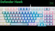 ИГРОВАЯ КЛАВИАТУРА defender hawk МИР ТАНКОВ