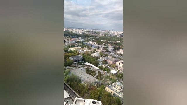 мы в колесе обозрения в москве