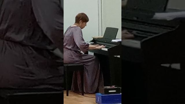 Наталья Смирнова играет ноктюрн Шопена