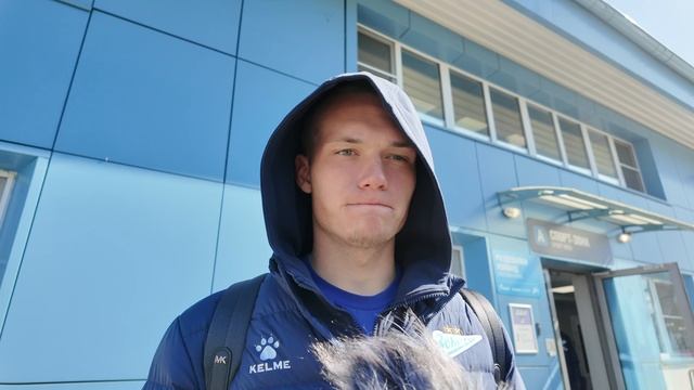 Никита Лобов: спасибо Волкову и Васильеву, что пришли нам помогать #Зенит #Чемпионы #НикитаЛобов