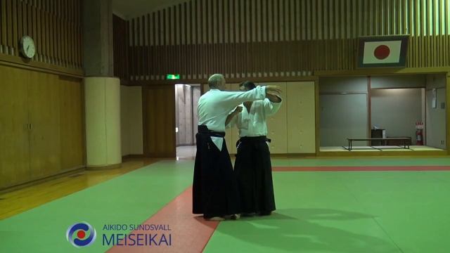 26 Aikido Katadorimentsuki Seoinage Shishiya Sensei Tokyo 2015