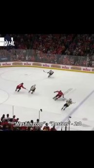 “Washington” - “Boston” - 2_0 Goal Moments. NHL. Match results. Regular season. #nhl
