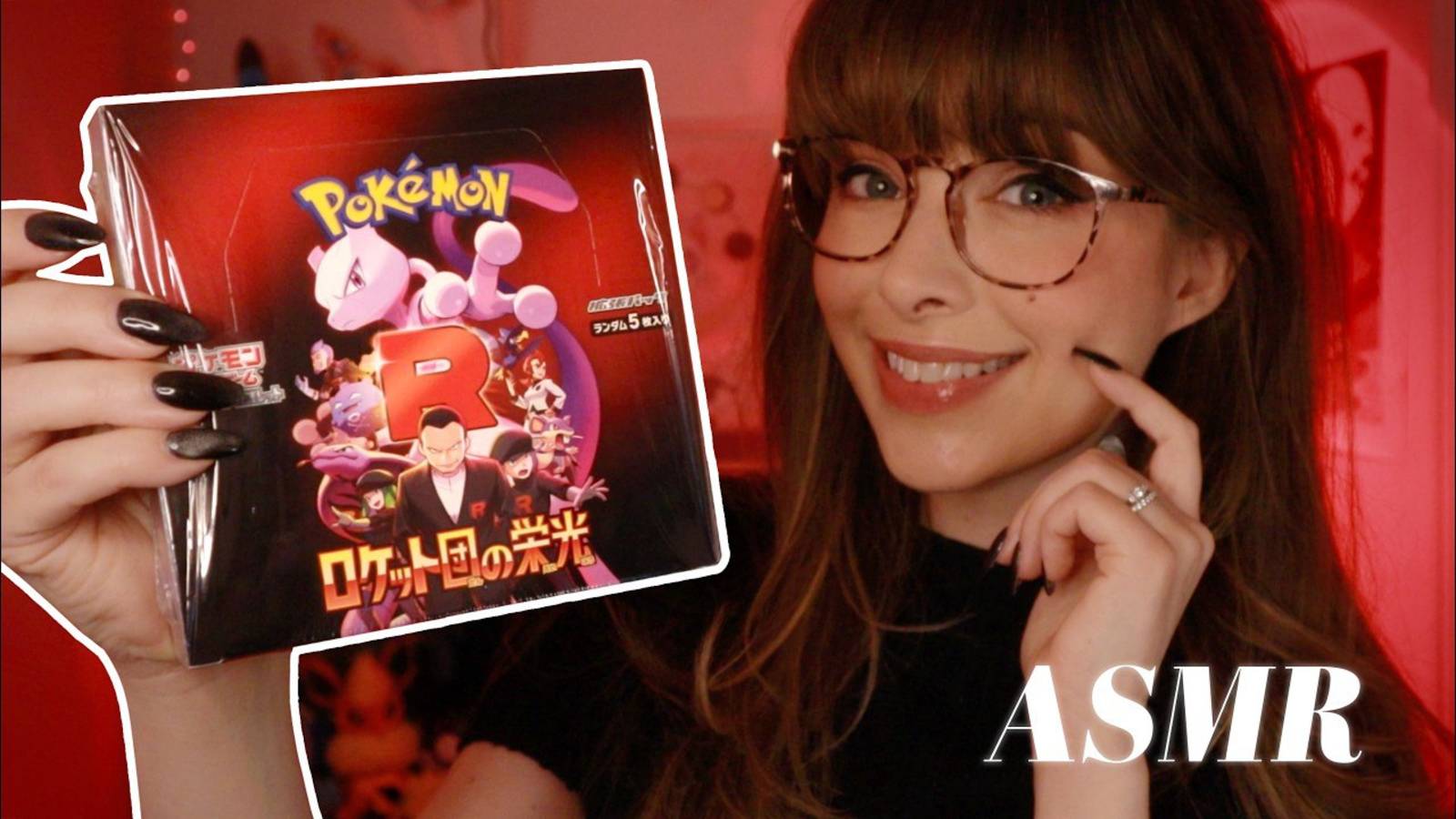 [Rainessa ASMR] ✨🚀 The Glory of Team Rocket ⊹ Pokémon Card Opening to Relax You 🖤