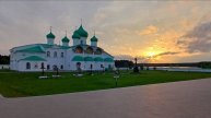 9-й час. Всенощное бдение. Свято-Троицкий Александра Свирского монастырь.