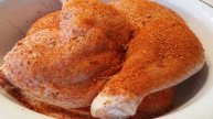 Куриные окорочка запеченные с овощами