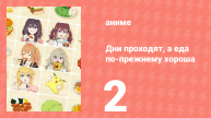 Дни проходят, а еда по-прежнему хороша 2 серия (аниме-сериал, 2025)