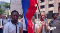 В Киншасе, столице Конго, состоялось шествие «Бессмертного полка» в честь 80-летия Победы