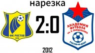Нарезка Ростов 2:0 Академия Понедельника 2012