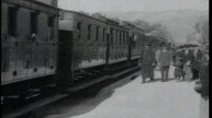 Прибытие поезда на вокзал Ла-Сьота (1896)