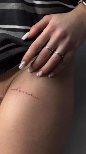 Процесс создания мини-тату #тату #tattoo