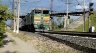 Тепловоз 2ТЭ10У-0250. Звук 10Д100.