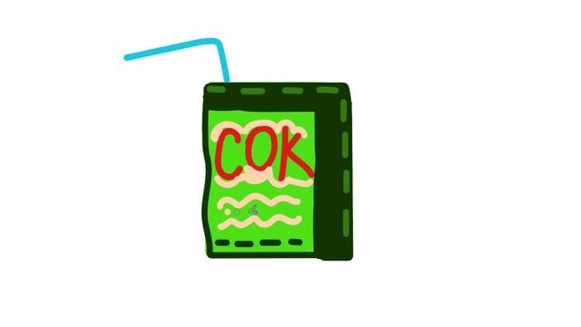 Рисуем сок часть 41