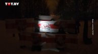 Акция в поддержку Игоря Лосика в Малиновке 22 января