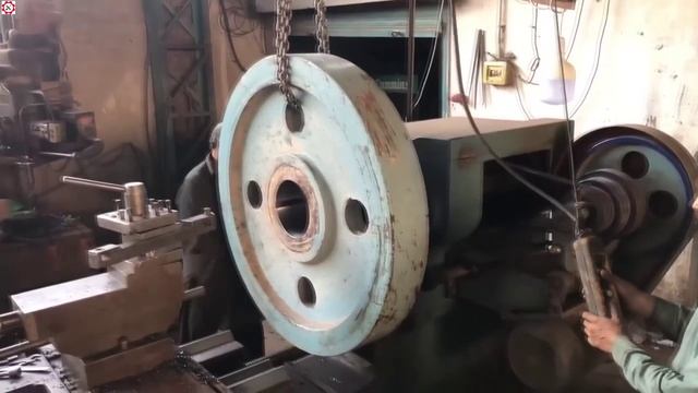 Восстановление огромной детали механизма.