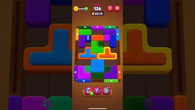 unblock jam puzzle уровень 125 и 126