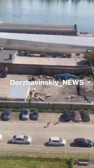 РАЗБОРКИ СО СТРЕЛЬБОЙ: у ЖК "Державинский" группа молодых людей устроили разборки со стрельбой.