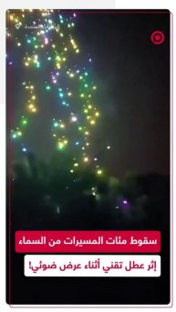 مئات الطائرات المسيرة تسقط في سماء ولاية كارولاينا الجنوبية