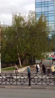 Подольск троллейбус 2 участок ст.МЦД Подольск Матросская улица Часть 3