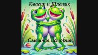 Лягушата Квасик и Шлепик и веселое приключение. Сказка от Елены Клюевой.