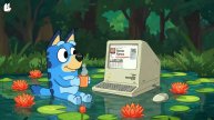 Bluey’s Cozy Café Morning ☕ Chill Lofi Beats 🐾 Calm Music to Study, Work, and Unwind