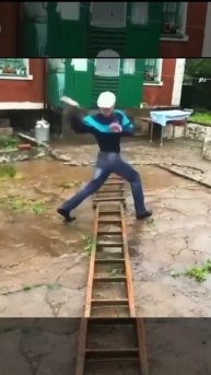 Деревенское кунг-фу😁