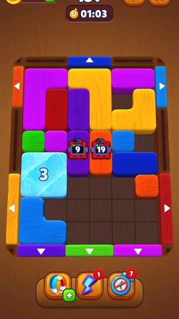 unblock jam puzzle уровень 139