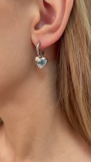 Серьги Сердце