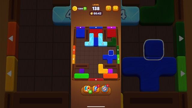 unblock jam puzzle уровень 138