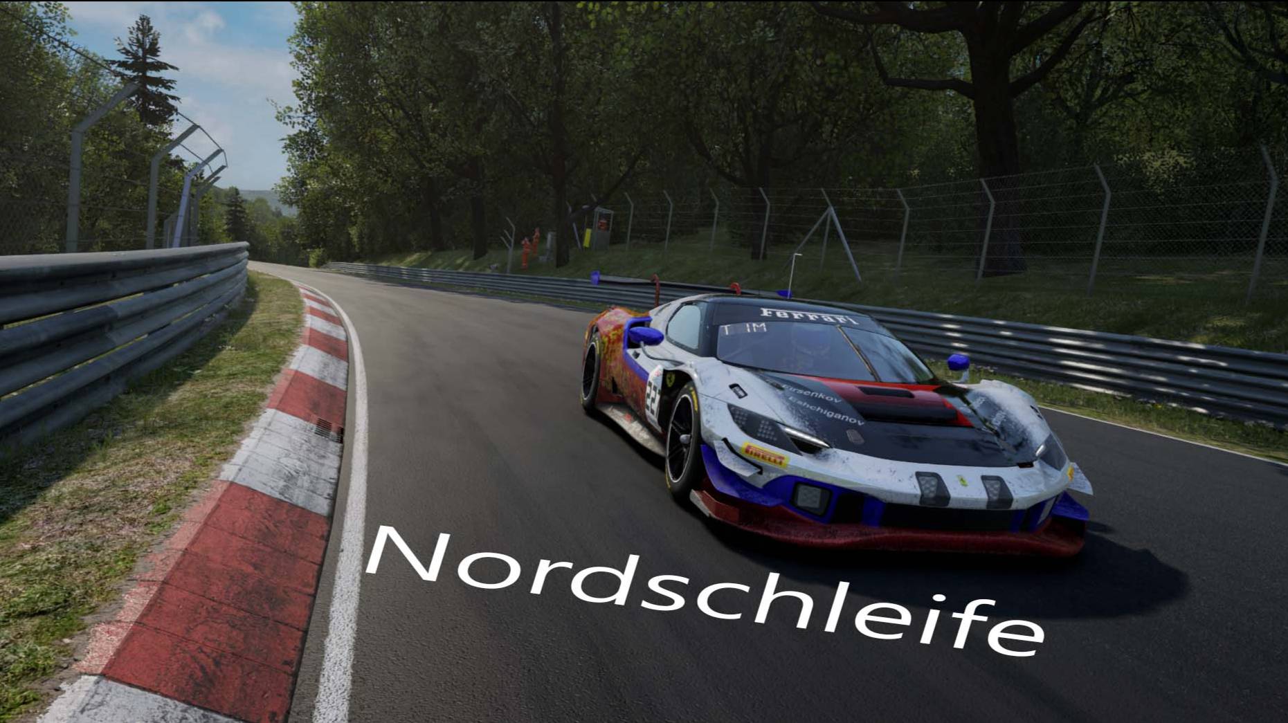 Assetto Corsa Competizione. трасса Nordschleife . Паблики. короткие гонки