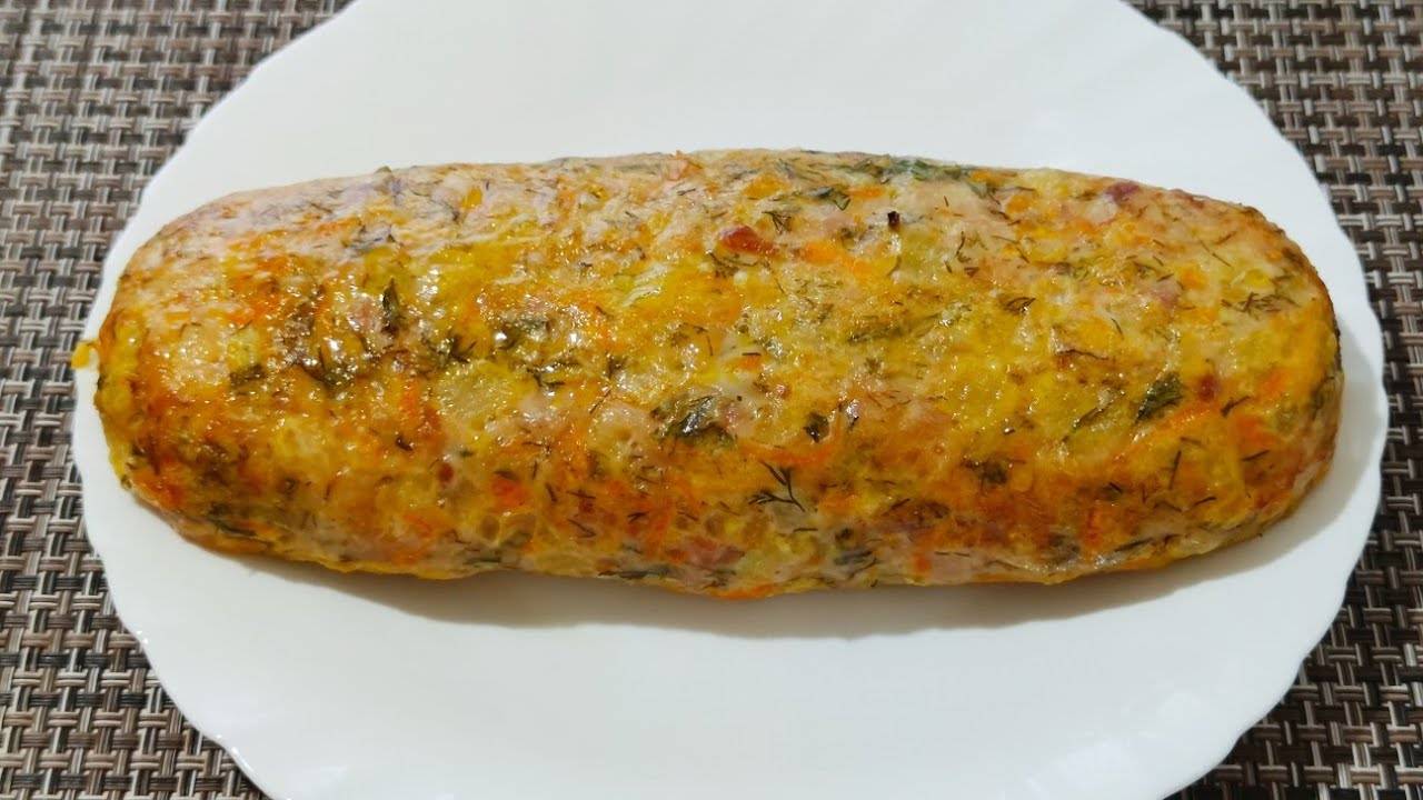 🎉 РУЛЕТ из куриного фарша – Сочный, Нежный, Праздничный! Проще не бывает