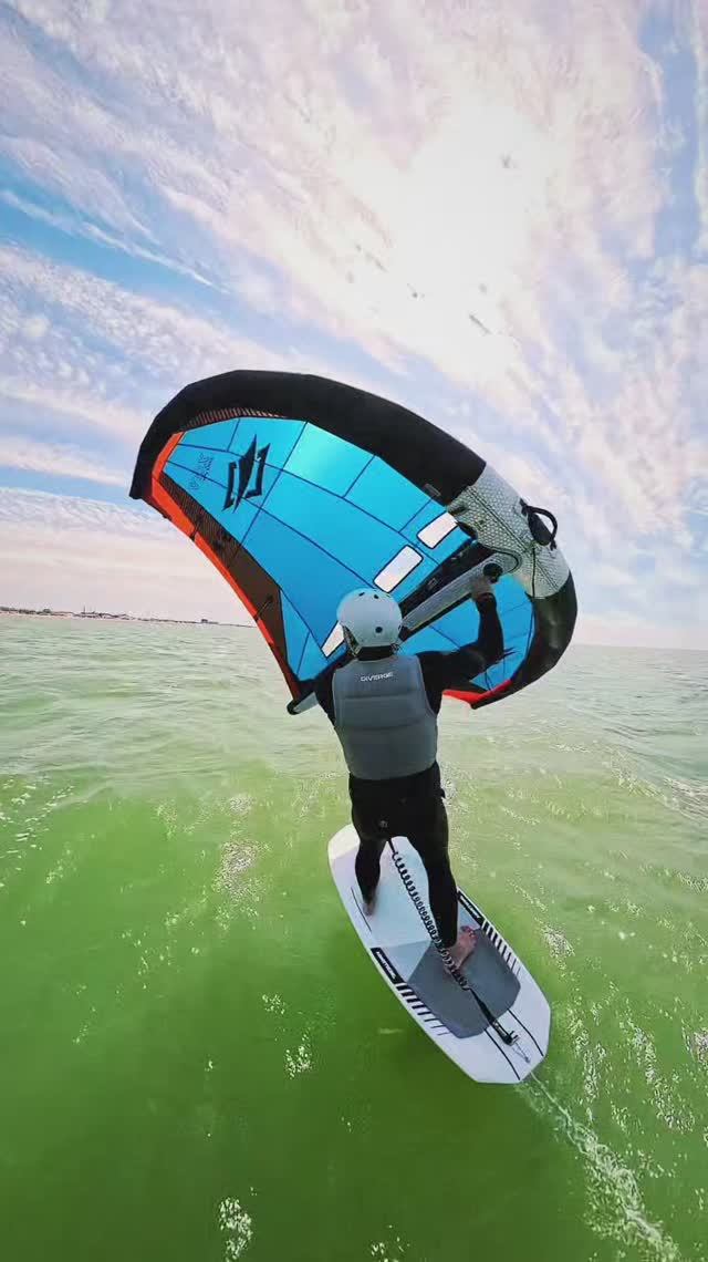 Wingfoil - 2 часа за 1 минуту 🌞