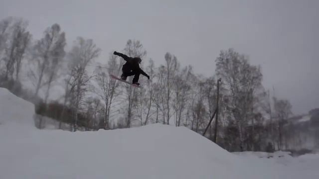 Раскатка первого снежка