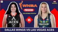 Лас-Вегас Эйсес - Даллас Уингз WNBA. Предсезонные матчи Прямая Трансляция