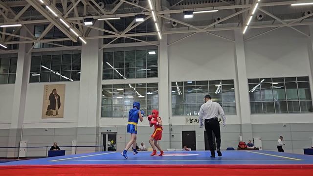 Ушу-саньда, Дима Ветренко, кр. 1/8, Чемпионат и первенство России 04.2025г. г. Москва