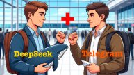 Python + TelegramBOT + DeepSeek. SkyFly Airlines #1. PostgreSQL, Alembic, SqlAlchemy, Buttons