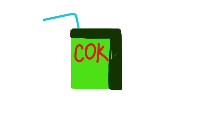 Рисуем сок часть 28