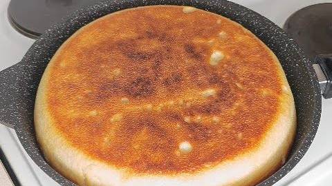 🍞 ХЛЕБ на СКОВОРОДЕ – Быстро, Без Дрожжей и Духовки! Мягкий и Ароматный