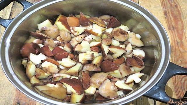Маслята жареные на зиму