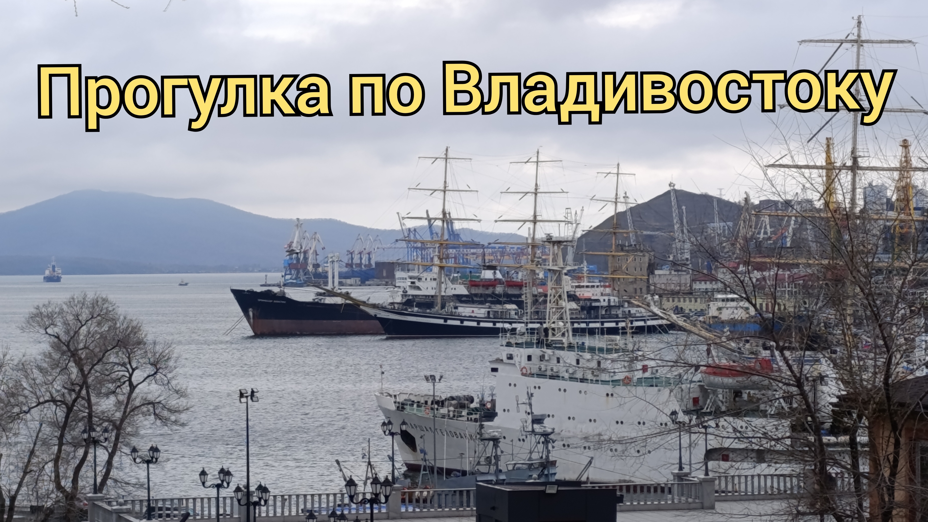 Прогулка по Владивостоку. Набрал нарзанчик. Работа в ТК Деловые Линии водителем категории Е.