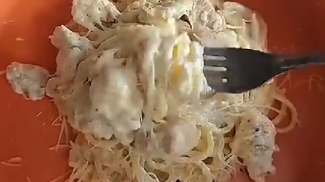 Сливочно-чесночная ПАСТА...🍝😋