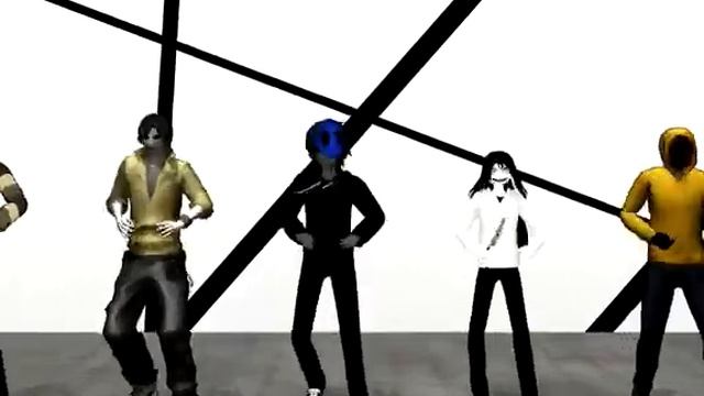 Крипипаста MMD аниме!