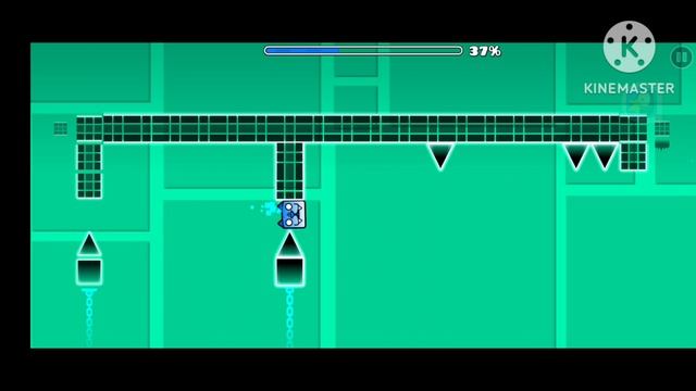 играю Geometry Dash 4 серия