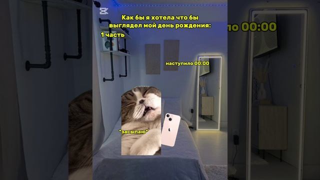 Как бы я хотела что бы выглядел мой день рождения 
Часть 1