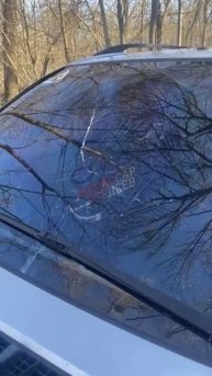 Демонстрация последствий для всук, которые катаются на гражданских машинах