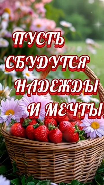 Пусть у нас в жизни будет всё то, что нельзя купить — настоящая искренняя любовь.